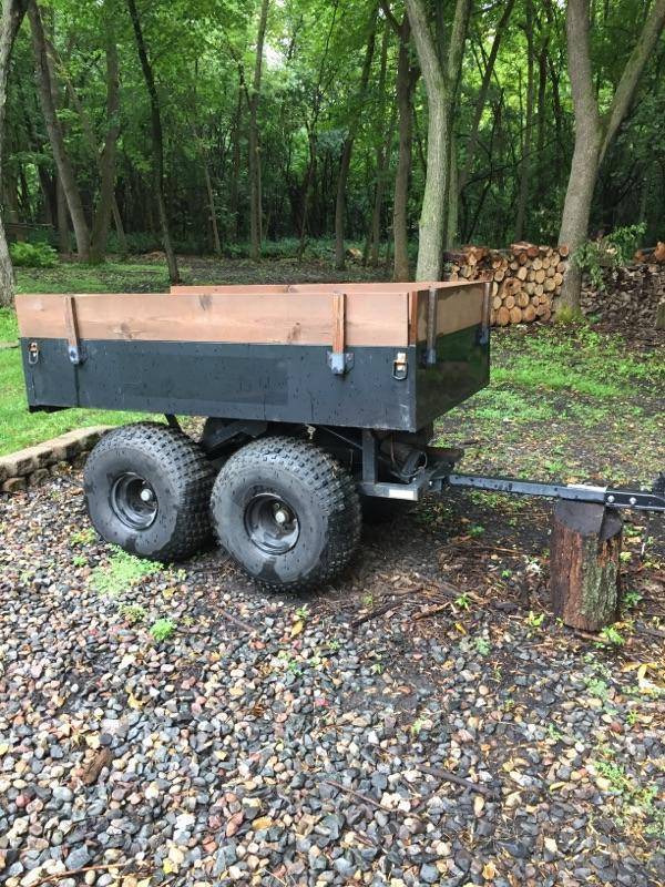 ABI Workman Model XL Tandem Axle ATV Utility Dump Trailer SW Metro