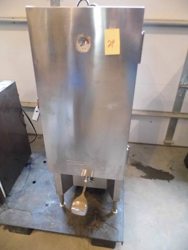 lot 24 image: Stainless Steel Milk Dispenser