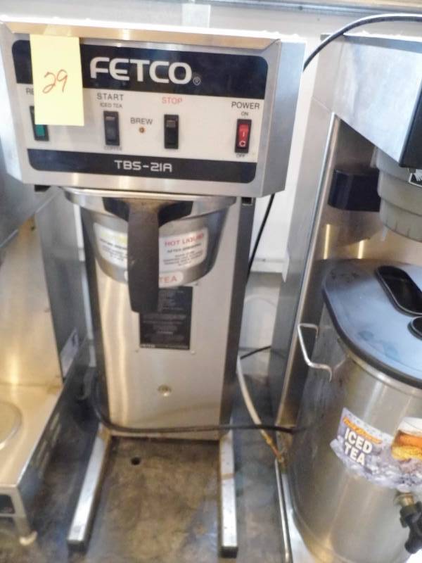 lot 29 image: Fetco Brewer