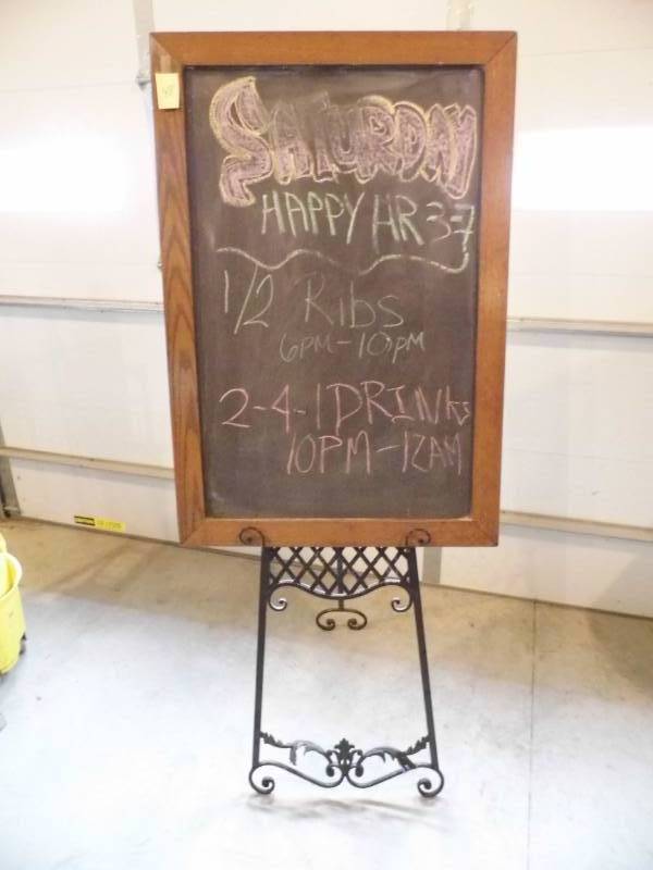 lot 48 image: Chalkboard wEasel