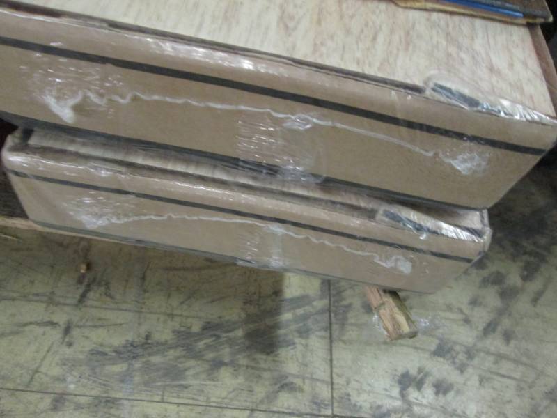 lot 164 image: 4 Cases  Natural Hickory 7 mm Thick...
