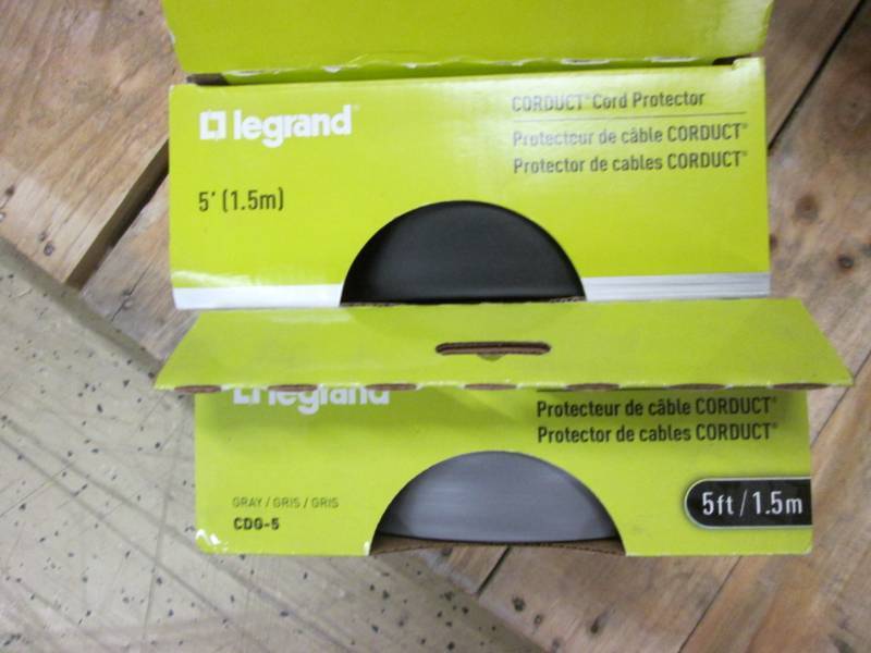lot 160 image: Lot of 2 Corduct 5 ft. 1-Channel Ov...