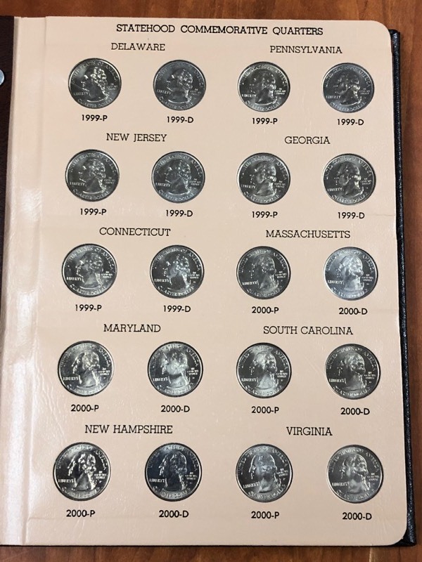 lot 9 image: Washington Quarters Statehood Comme...