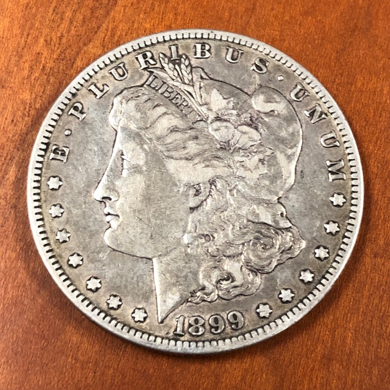 lot 112 image: 1899-O Morgan Silver Dollar ...