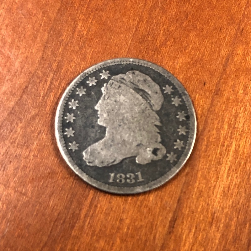 lot 114 image: 1831 Bust Dime (Only 771,000 Minted...