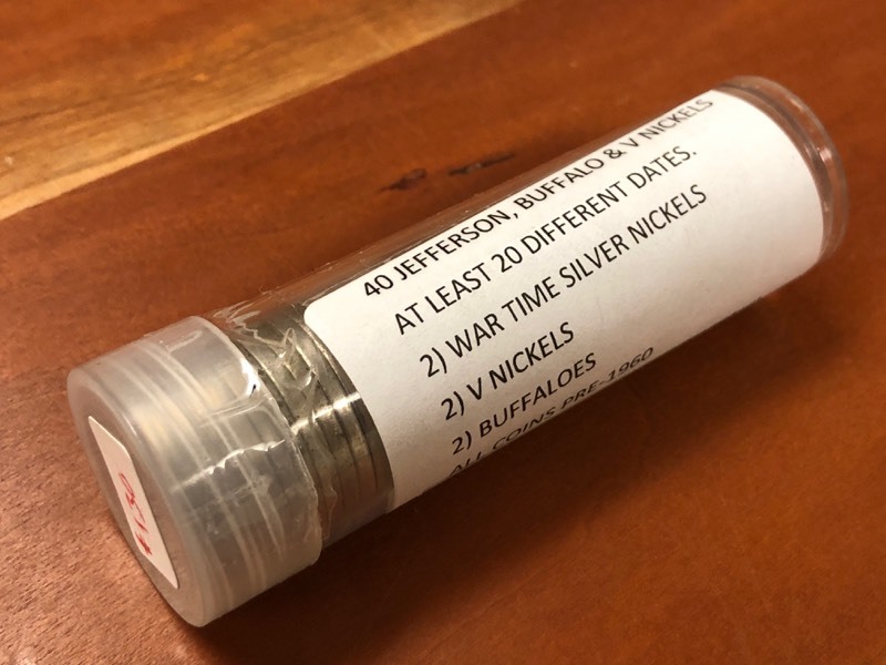 lot 130 image: (1) Roll Of Jefferson, Buffalo & V-...