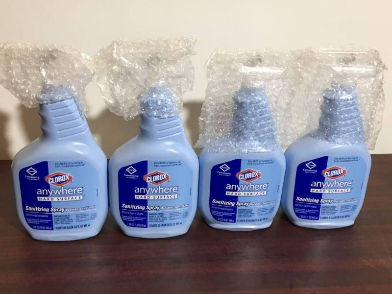 lot 60 image: Clorox Anywhere Sanitizer