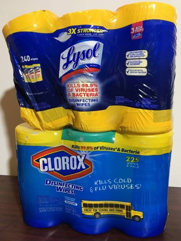 lot 64 image: Disinfecting Wipes