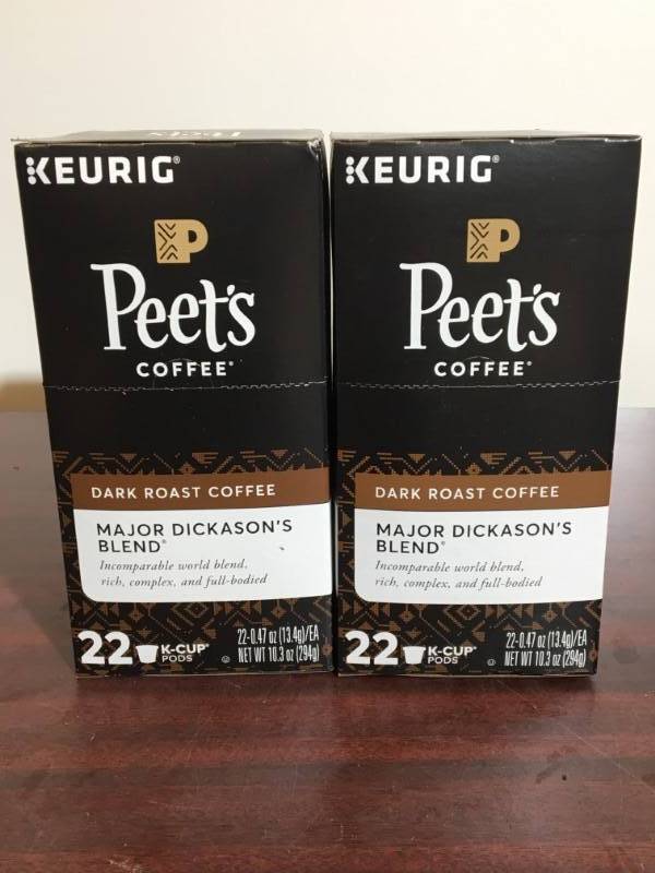 lot 18 image: Peets Dark Roast K-Cups