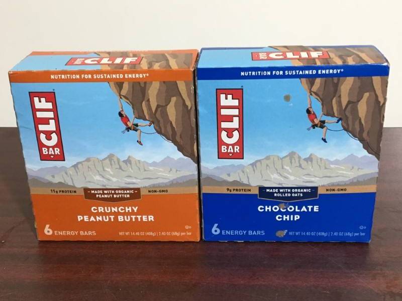 lot 33 image: Clif Bars