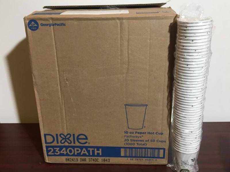 lot 46 image: Dixie Hot Paper Cups