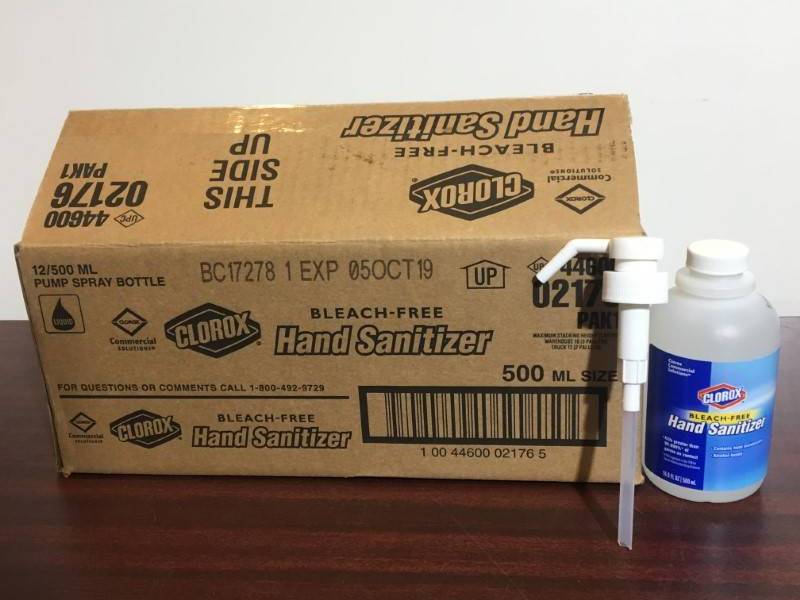 lot 106 image: Clorox Hand Sanitizer