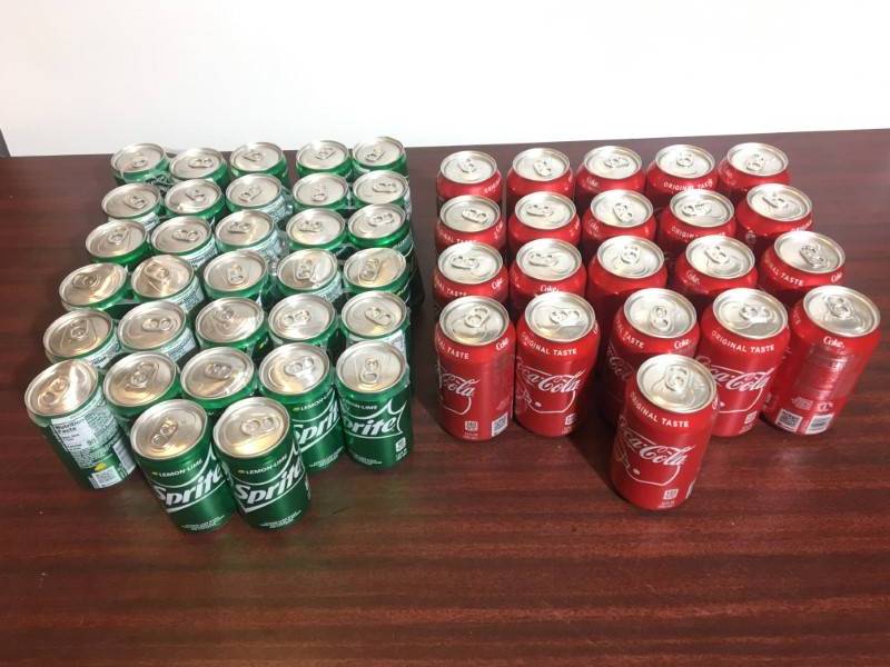 lot 111 image: Coke and Sprite