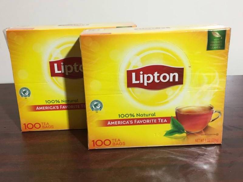 lot 38 image: Lipton Tea