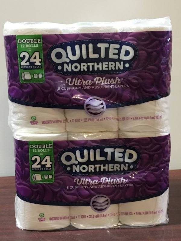 lot 4 image: Quilted Northern Toilet Paper