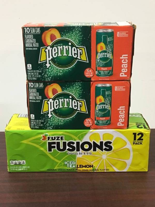 lot 124 image: Perrier and Iced Tea