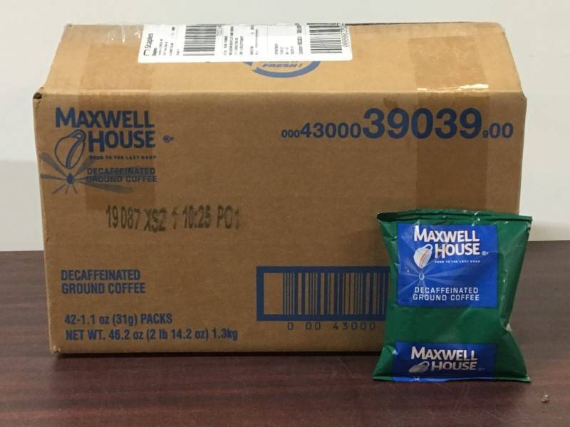 lot 125 image: Maxwell House Decaf