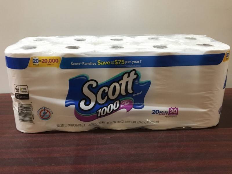 lot 52 image: Scott Toilet Paper