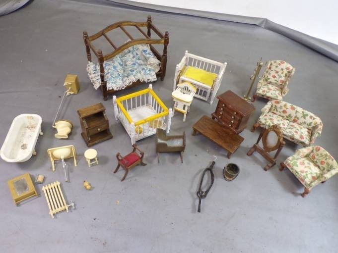 antique doll furniture for sale
