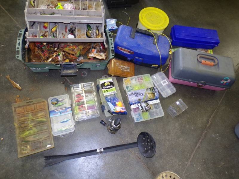 lot 130 image: Tackle Boxes with Tackle