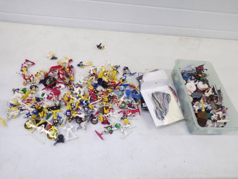 lot 154 image: Football Figures with Paint