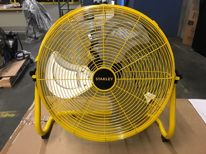 lot 13 image: STANLEY High Velocity Direct Drive Floor Fan 18