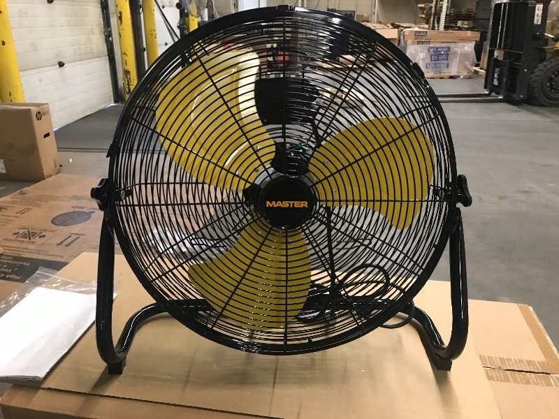 lot 9A image: Master 20 High Velocity Floor Fan MAC-20F