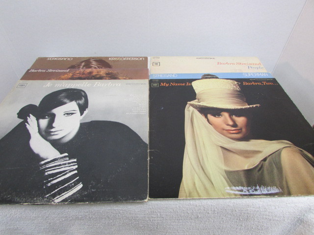 lot 60 image: Barbra Streisand Collector Vinyl Records