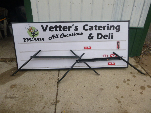 lot 40 image: Double-Sided Sign