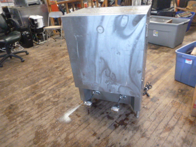 lot 64 image: Silver King Milk Dispenser