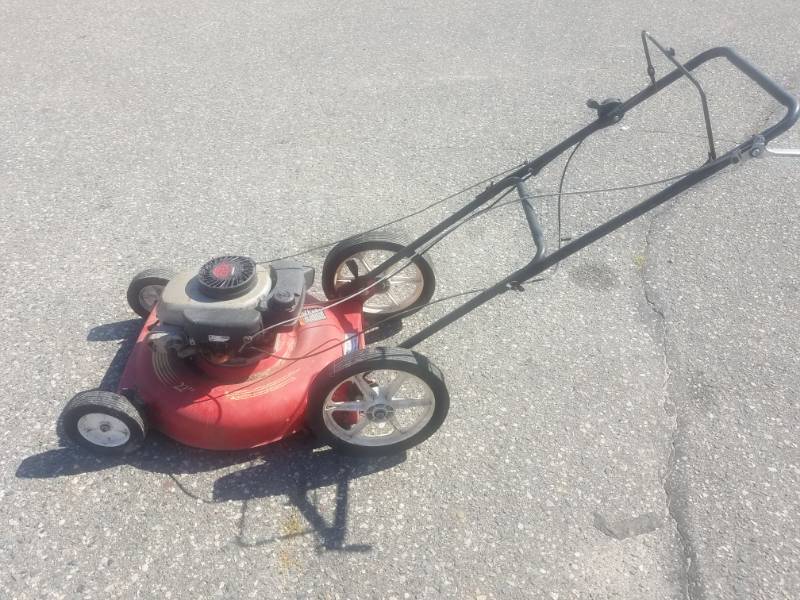 Rally push mower hot sale