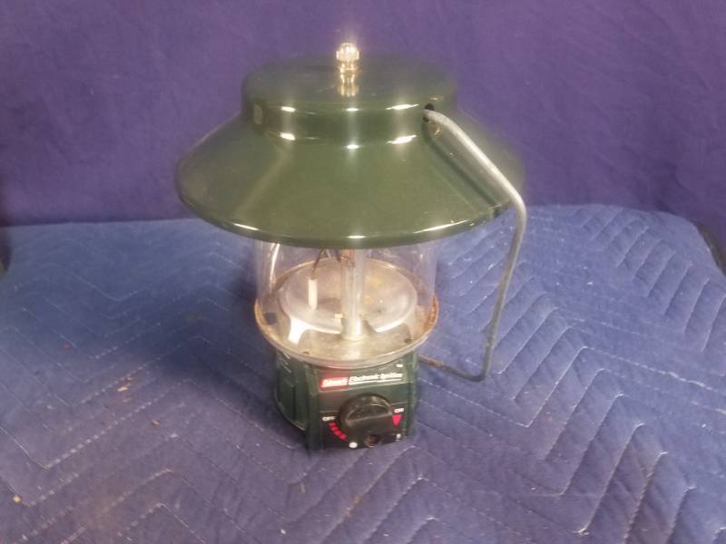 lot 46 image: Mr. Heater, Coleman Lantern, and a Radiant Heater 