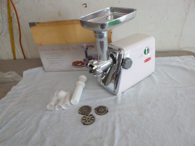 lot 45 image: Back-to-Basic Electric Meat Grinder Pro