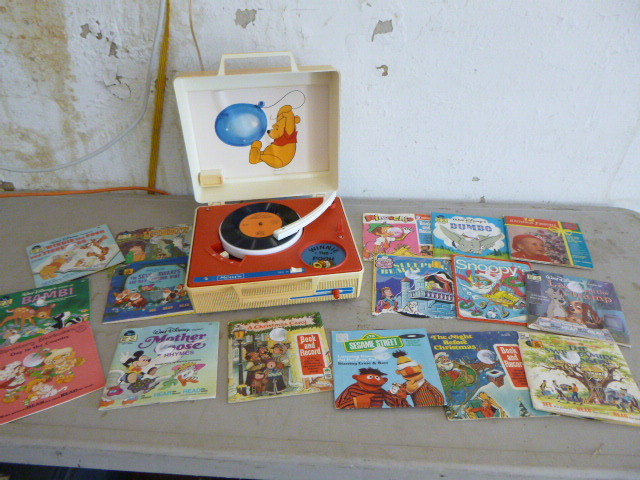 lot 55 image: Sears Winnie the Pool Record Player