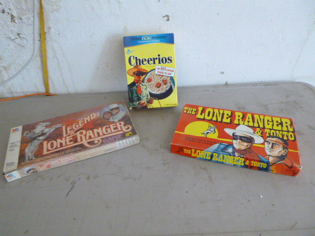 lot 57 image: Lone Ranger Board Games