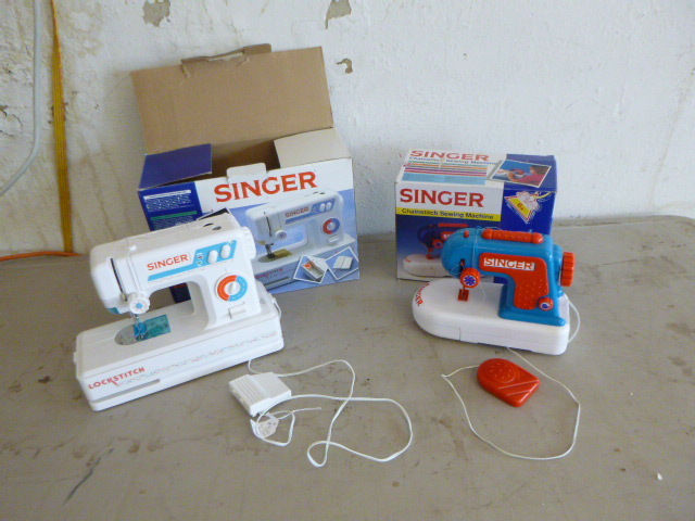 lot 59 image: 2 Childs Sewing Machines