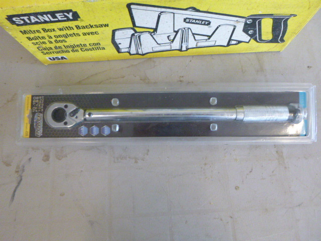 lot 65 image: Power Torque and Mitre Box with Backsaw
