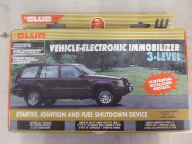 lot 68 image: The Club Vehicle-Electronic Immobilizer 3-Level