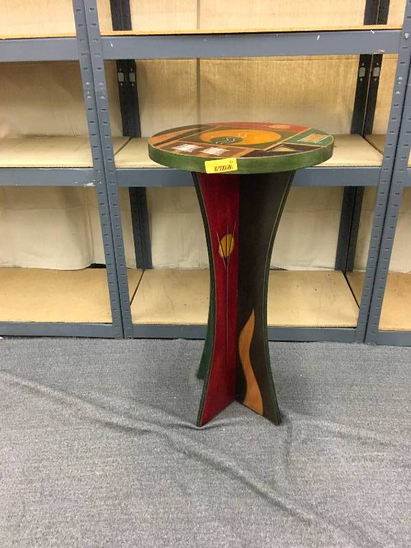 lot 45 image: Art Designed Table