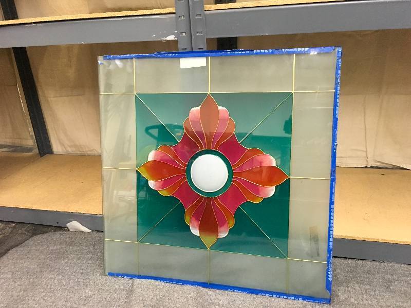 lot 52 image: Glass Tile Art