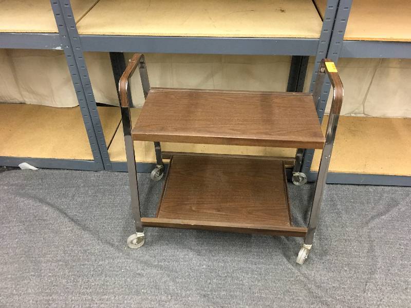 lot 63 image: Two Shelf Cart