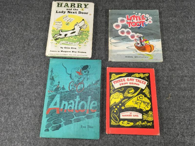 lot 84 image: Four Kids Books
