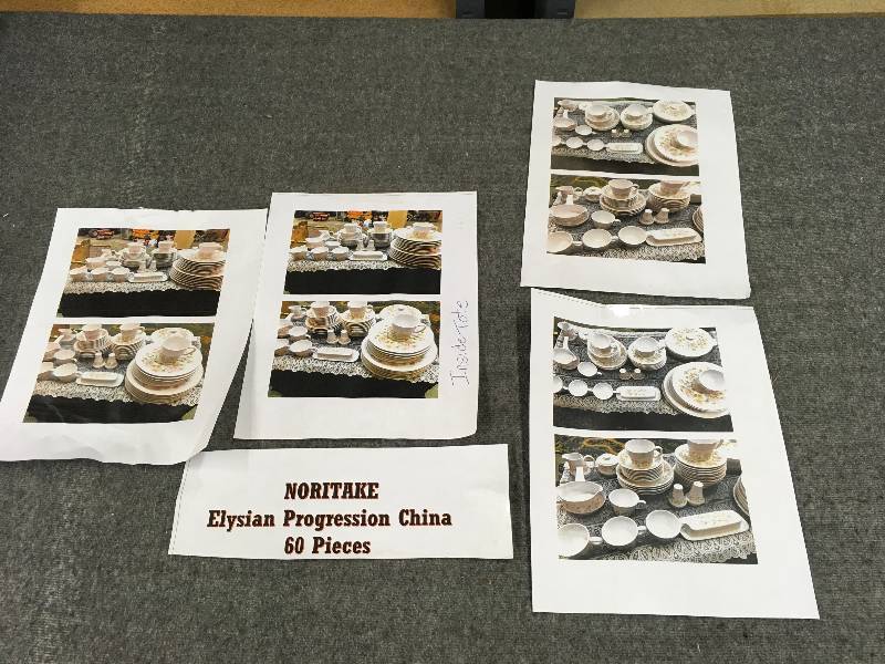 lot 127 image: Noritake Elysian Progression China 60 Piece