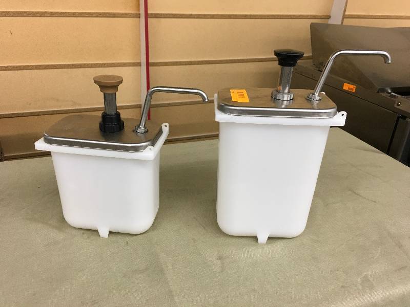 lot 29 image: Two Condiment Dispensers
