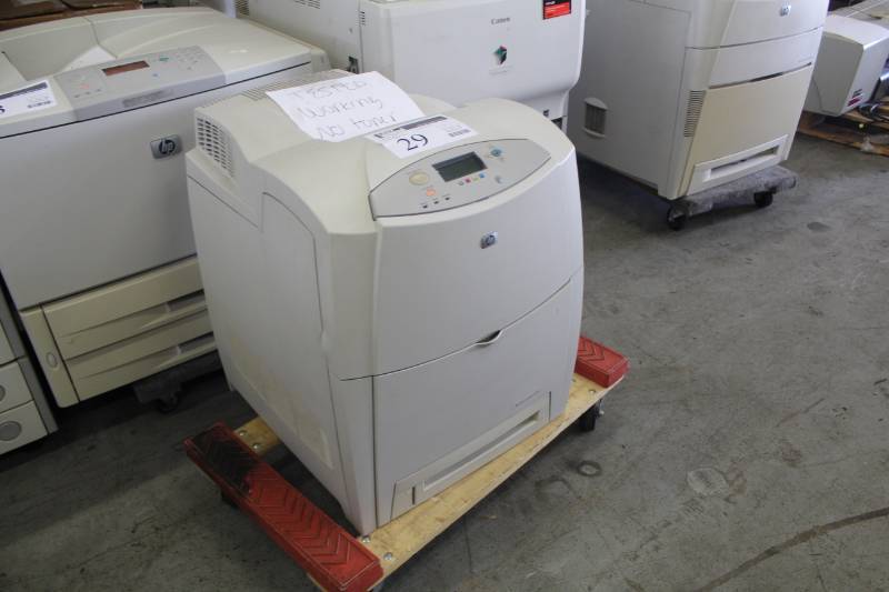 lot 29 image: HP Color LaserJet 4600 Printer