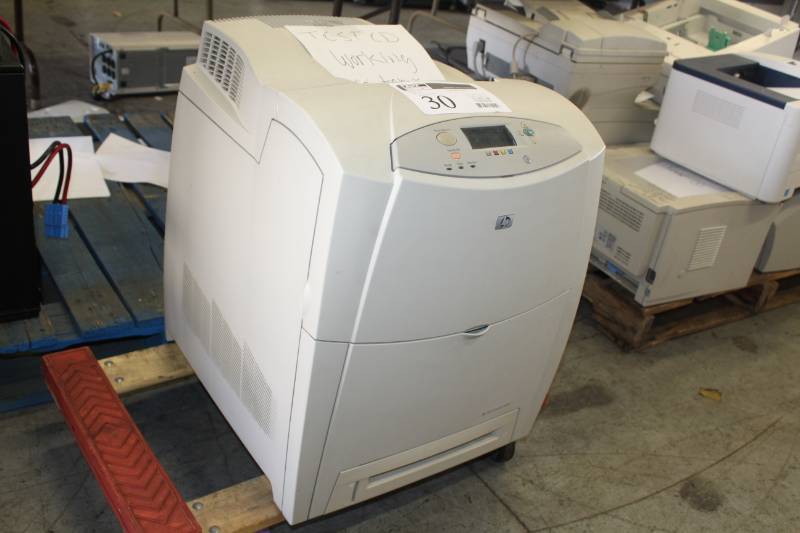 lot 30 image: HP Color LaserJet 4600 Printer