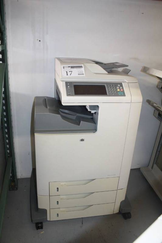 lot 17 image: HP Color LaserJet 4730mfp Printer