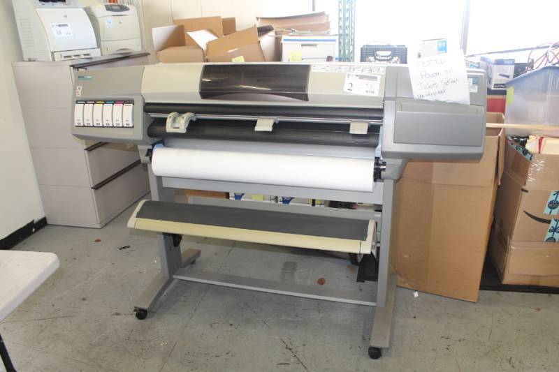 lot 2 image: HP DesignJet 5000PS 42in. Large Format Printer