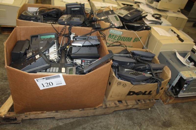 lot 120 image: Telecommunication System - Handsets,