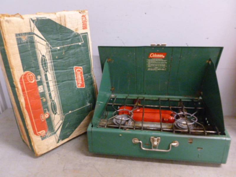 lot 61 image: Vintage Coleman Stove